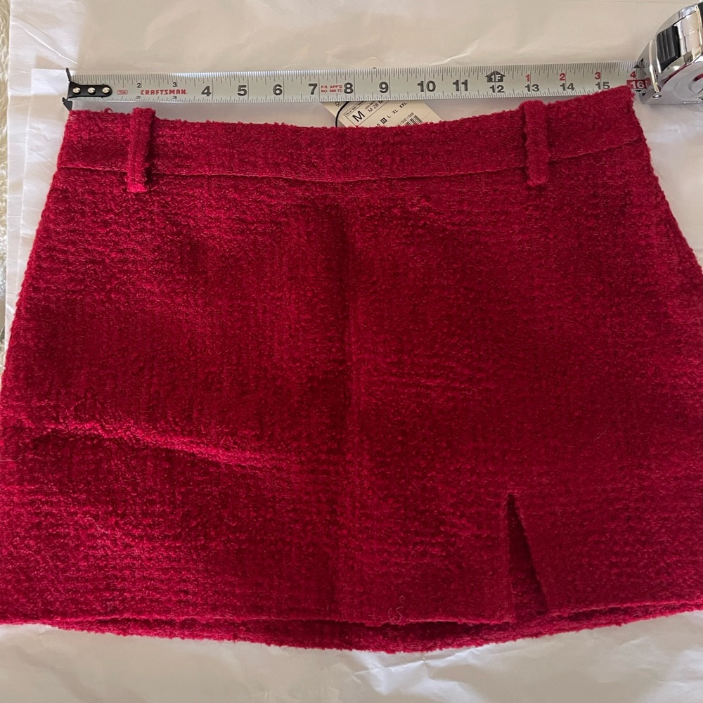 Zara Textured Mini Skirt - Picture 13 of 16